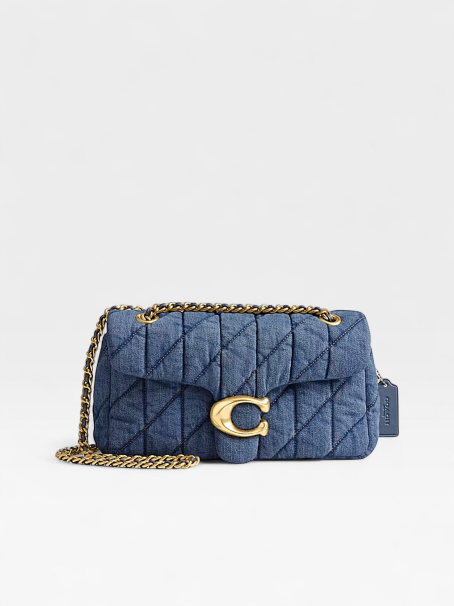 Coach Quilted Chain Shoulder Bag