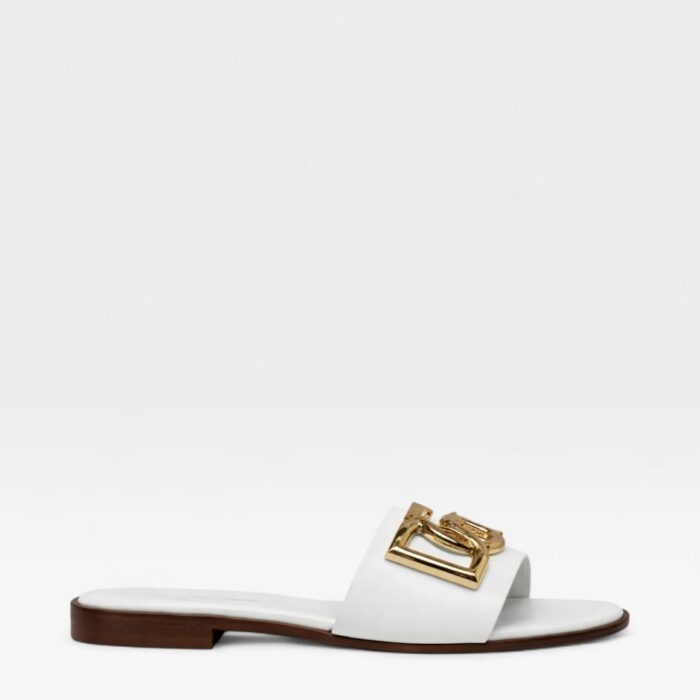 Dolce & Gabbana Calfskin Sliders