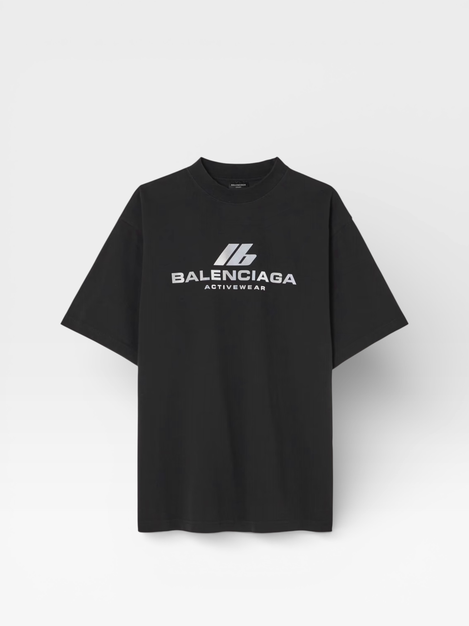 Balenciaga Activewear Logo T-shirt in black