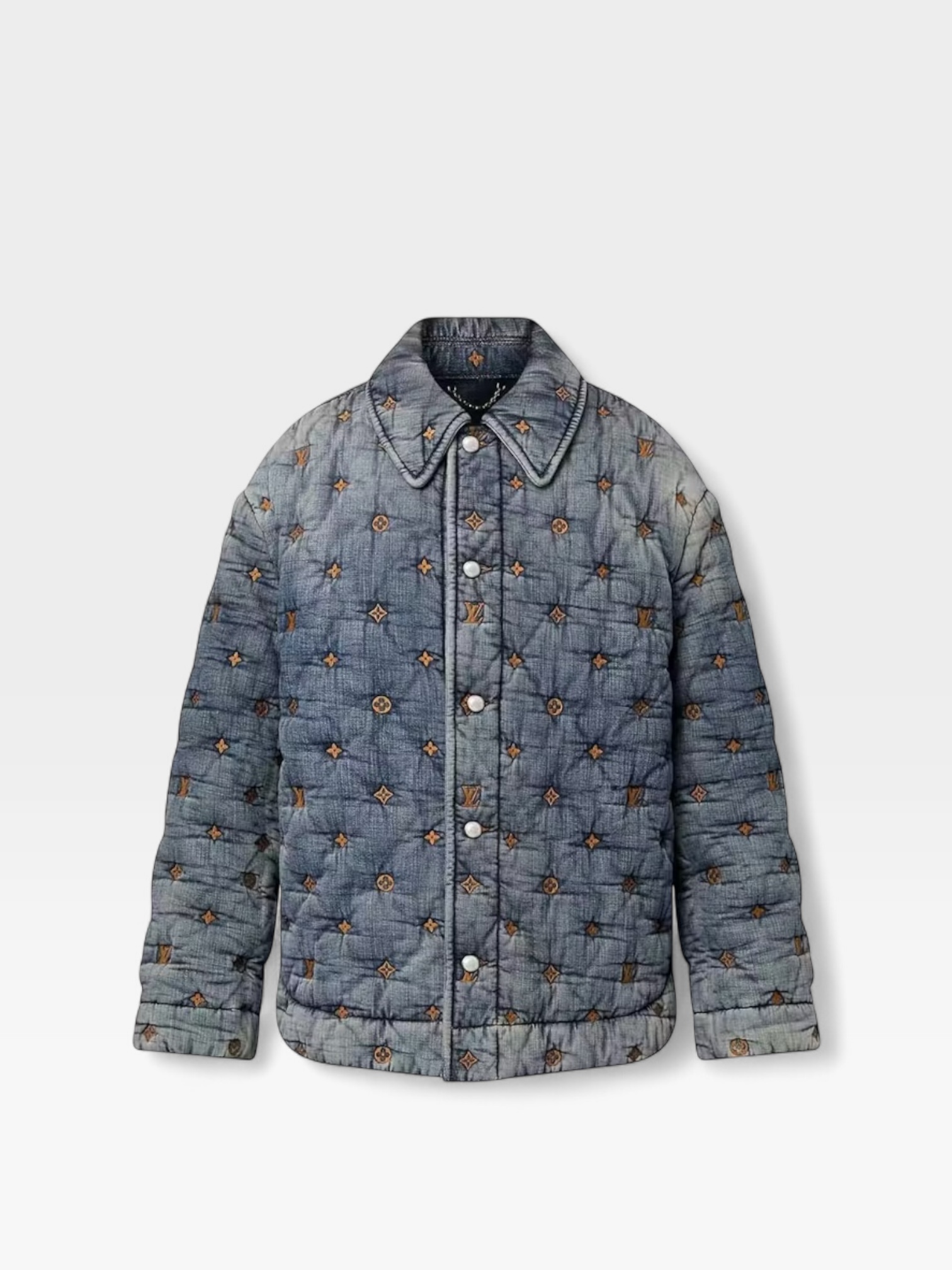 Louis Vuitton Padded Denim Monogram Overshirt
