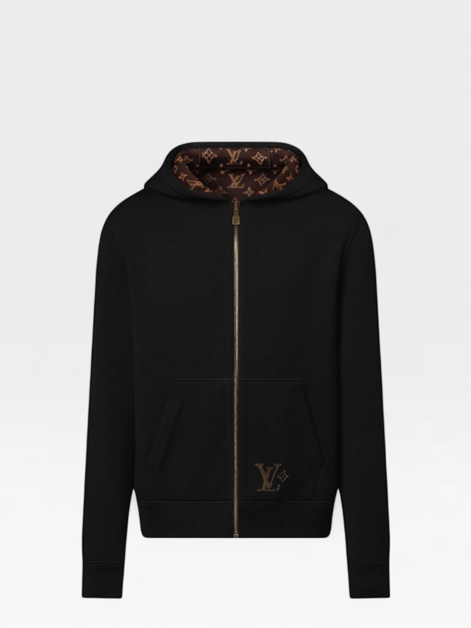 Louis Vuitton Monogram Reversible Double Face Hooded Blouson