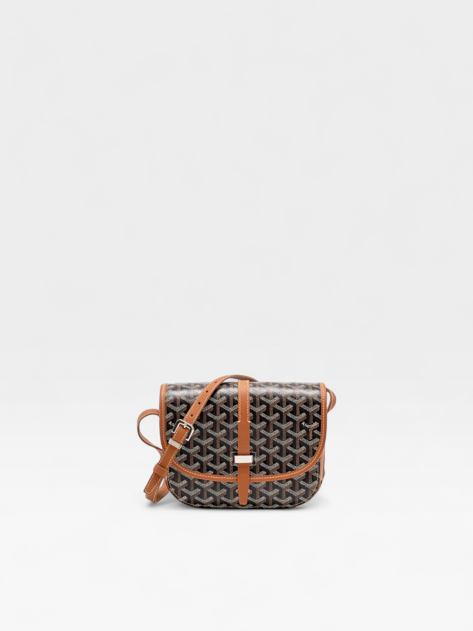 This Goyard Belvedere PM messenger bag