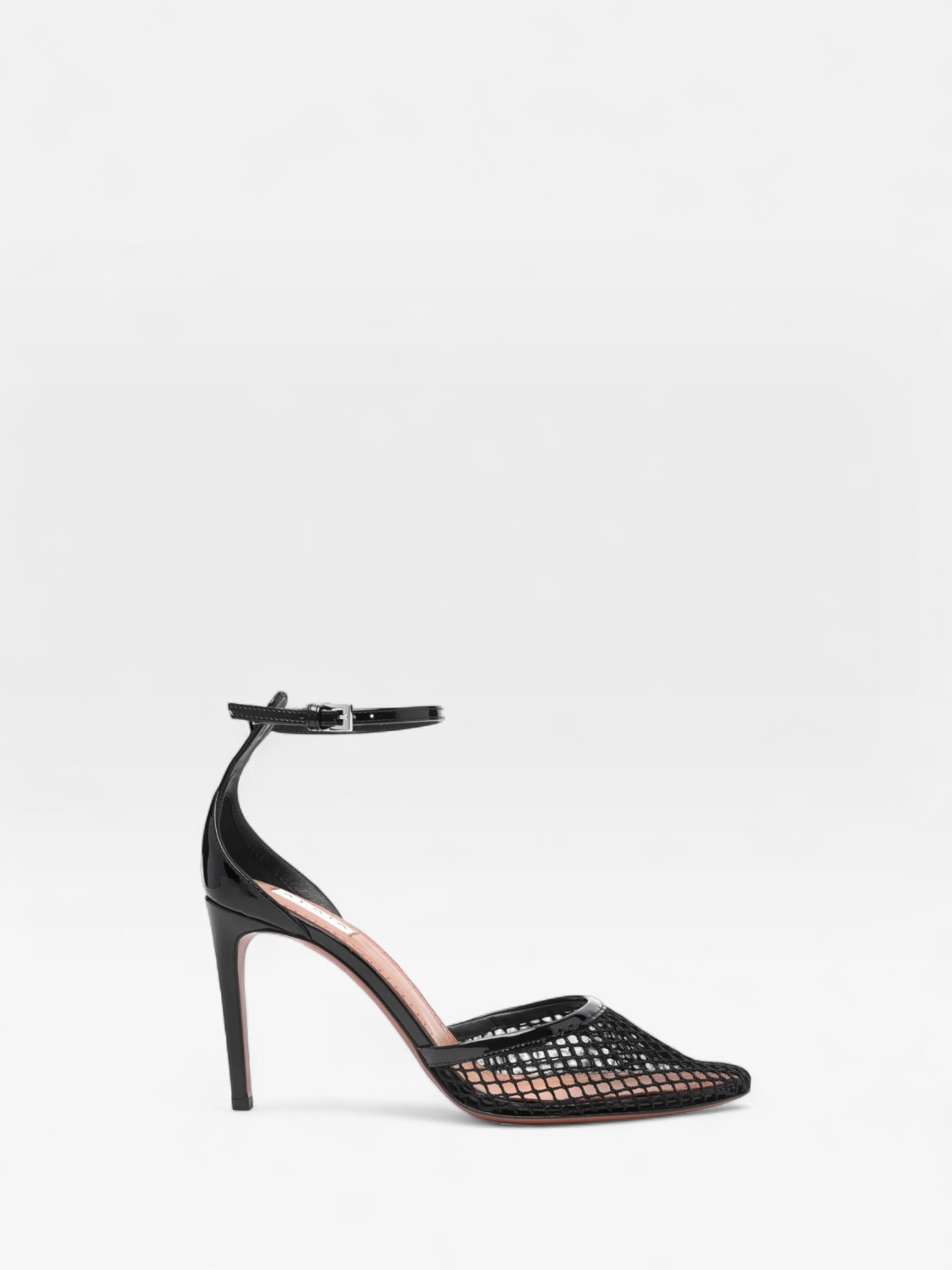 Alaïa Fishnet Patent Pumps